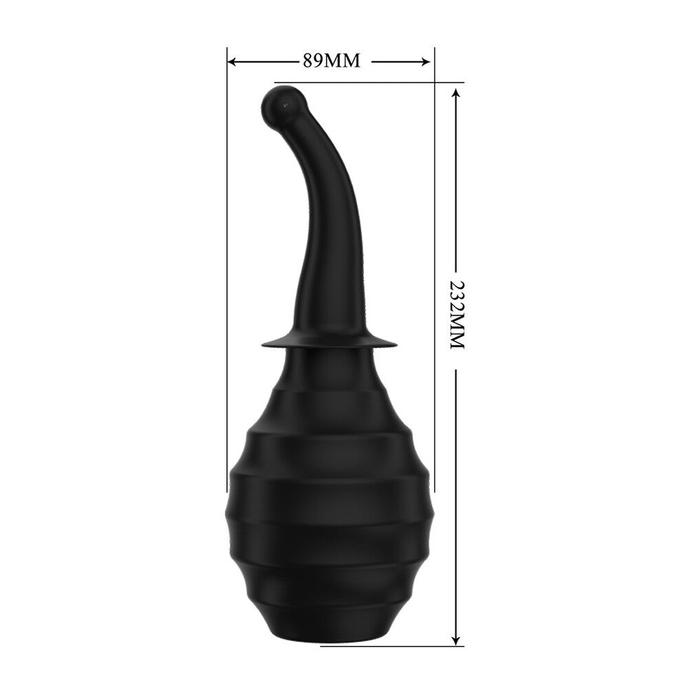 Mr Play Black Anal Shower with 330ml Capacity