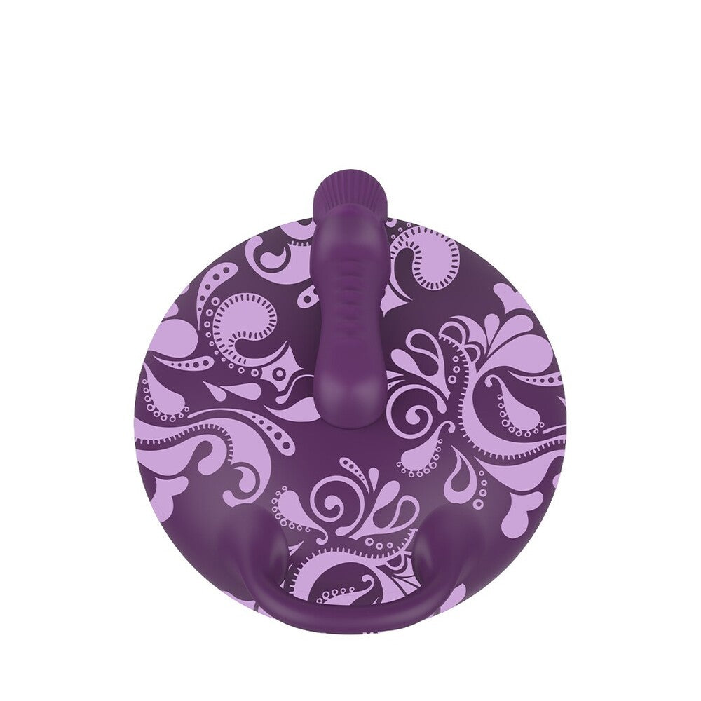 Bouncy Bliss Purple Hands-Free U-Shape Vibrator