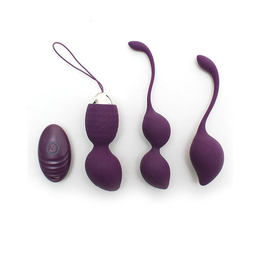 Rimini Purple Rechargeable Vibrating Kegel Ball Set
