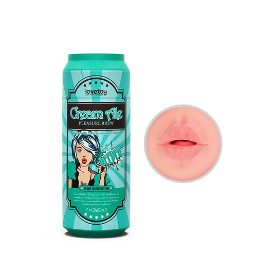Lovetoy Pleasure Brew Cream Ale Mouth Masturbator

