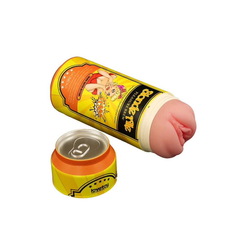Love Toy Flesh Pink Pleasure Brew Blonde Ale Masturbator