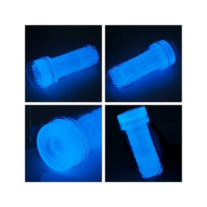 Lovetoy Blue Glow In The Dark Masturbator 2