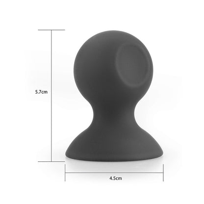 Lovetoy Black Silicone Nipple Suckers for Enhanced Sensitivity