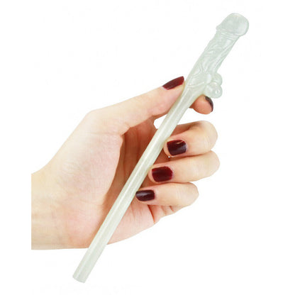 Lovetoy Glow in the Dark Willy Straws Pack of 9