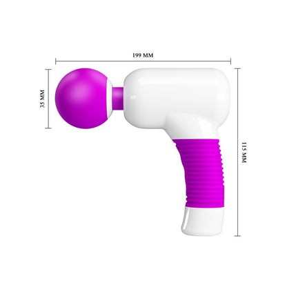 Pretty Love Vibrant Purple Super Power Massager