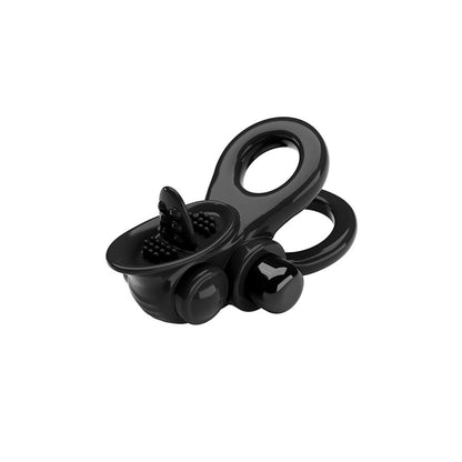 Pretty Love Black Passionate Vibrating Cockring