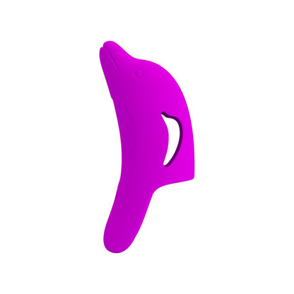 Delphini Pink Finger Vibrator with Powerful Motor