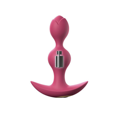 Love to Love Pink Twinny Bud Vibrating Butt Plug