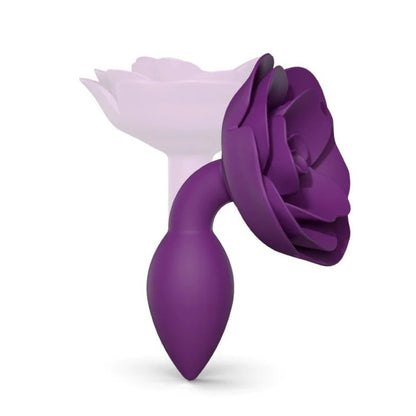 Love to Love Pink Open Rose Small Butt Plug for Beginners
