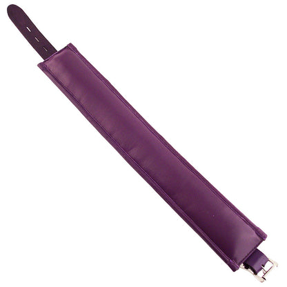 Rouge Garments Purple Padded Collar with Triple D Rings
