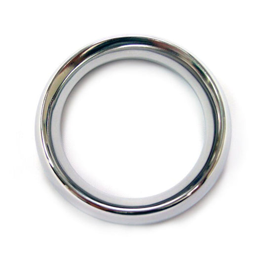 Rouge Silver Doughnut Cock Ring 45mm for Enhanced Performance