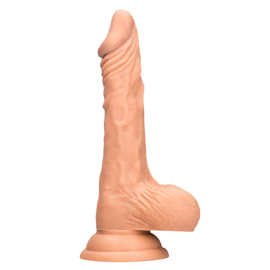 RealRock Flesh 10 Inch Realistic Dong with Testicles