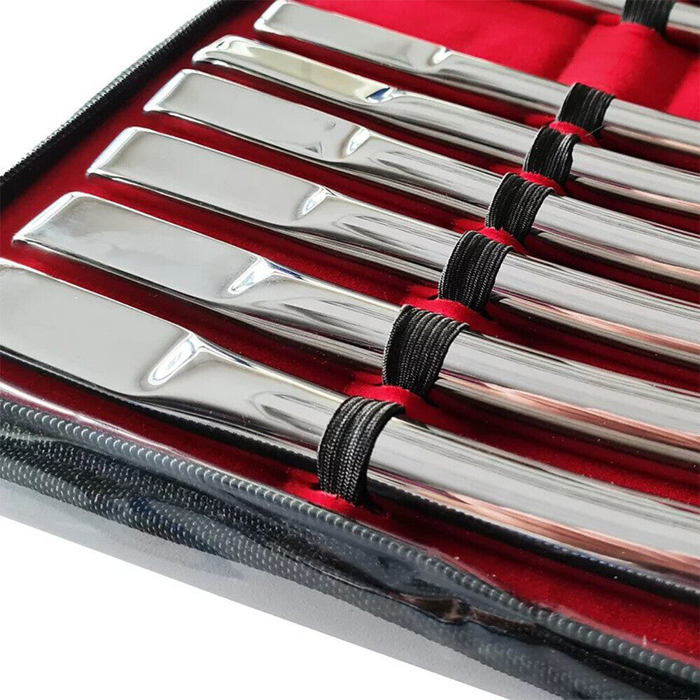 Rouge Garments Silver Hegar 14 Piece Uterine Dilator Set