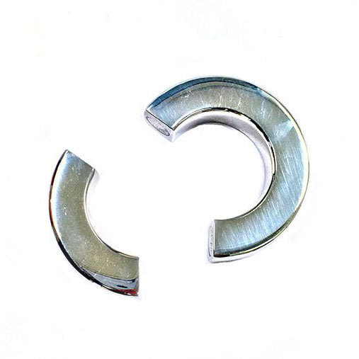 Rouge Silver Magnetic Ball Stretcher 35mm Stainless Steel