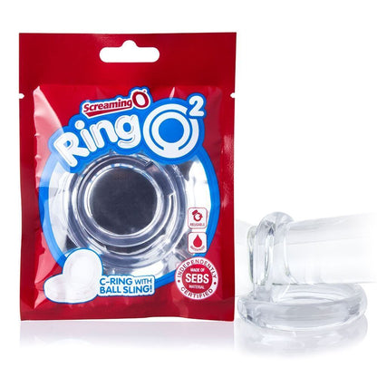 Screaming O Clear Silicone Dual Ring Cock and Ball Enhancer