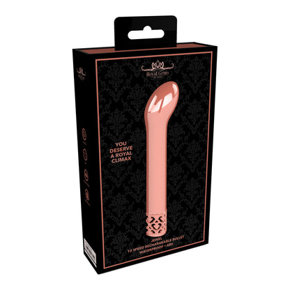 Royal Gems Rose Gold G Spot Bullet 10 Speed Settings