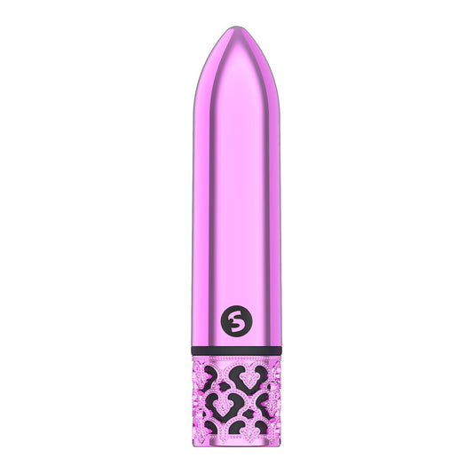 Royal Gems Pink Glamour Bullet Vibrator 10 Speeds