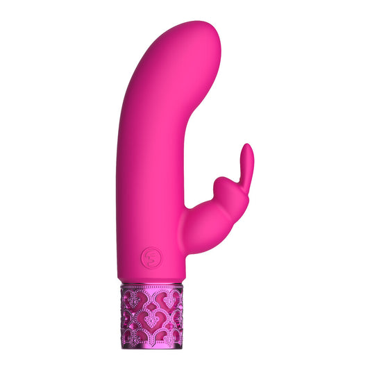 Royal Gems Pink Rechargeable Dazzling Rabbit Bullet