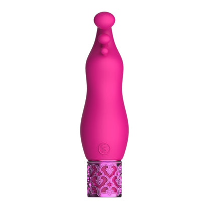 Royal Gems Pink Rechargeable Silicone Bullet Vibrator