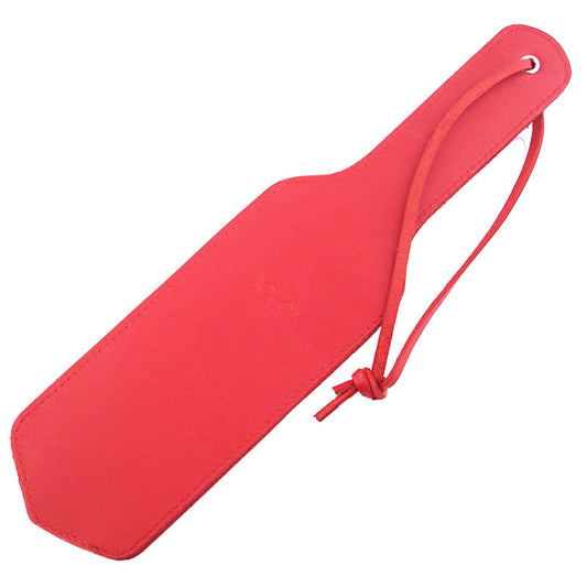 Rouge Garments Red Double-Sided Leather Paddle