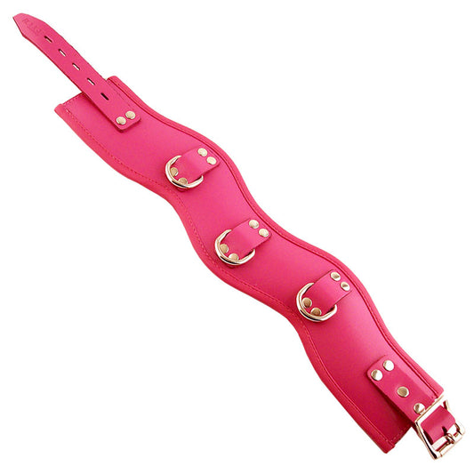 Rouge Garments Pink Padded Posture Collar Adjustable Fit