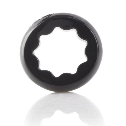 Screaming O Black Spur Silicone Cock Ring