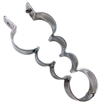 Rouge Silver Heavy Duty Stainless Steel Restraint Binder