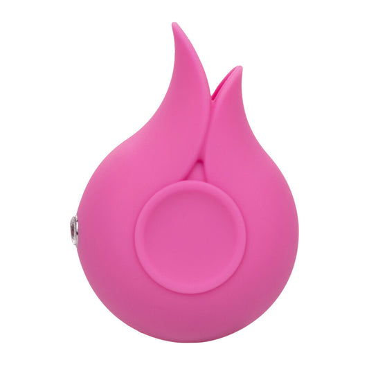 LuvMor Pink Flickering Clitoral Stimulator 10 Speeds USB