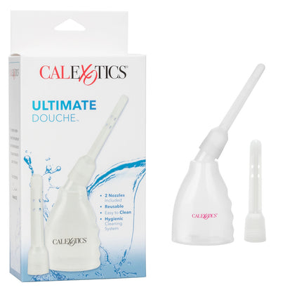 CalExotics Clear Ultimate Douche with Attachments
