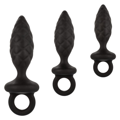 California Exotic 3 Piece Silicone Butt Plugs Set