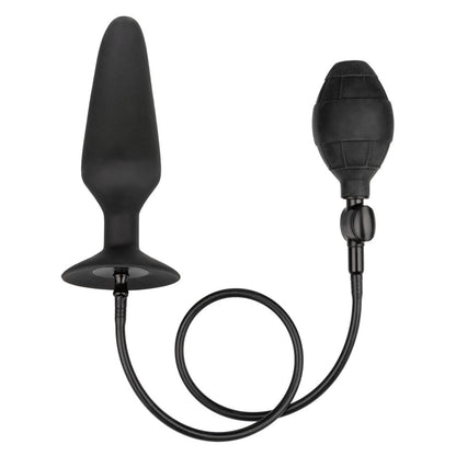 CalExotics Black XL Silicone Inflatable Butt Plug