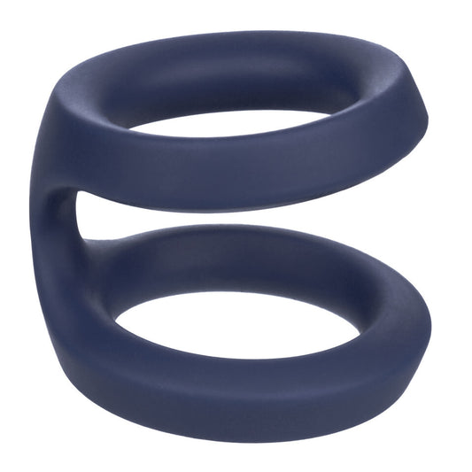 Viceroy Black Dual Silicone Cock Ring for Stamina & Sensitivity