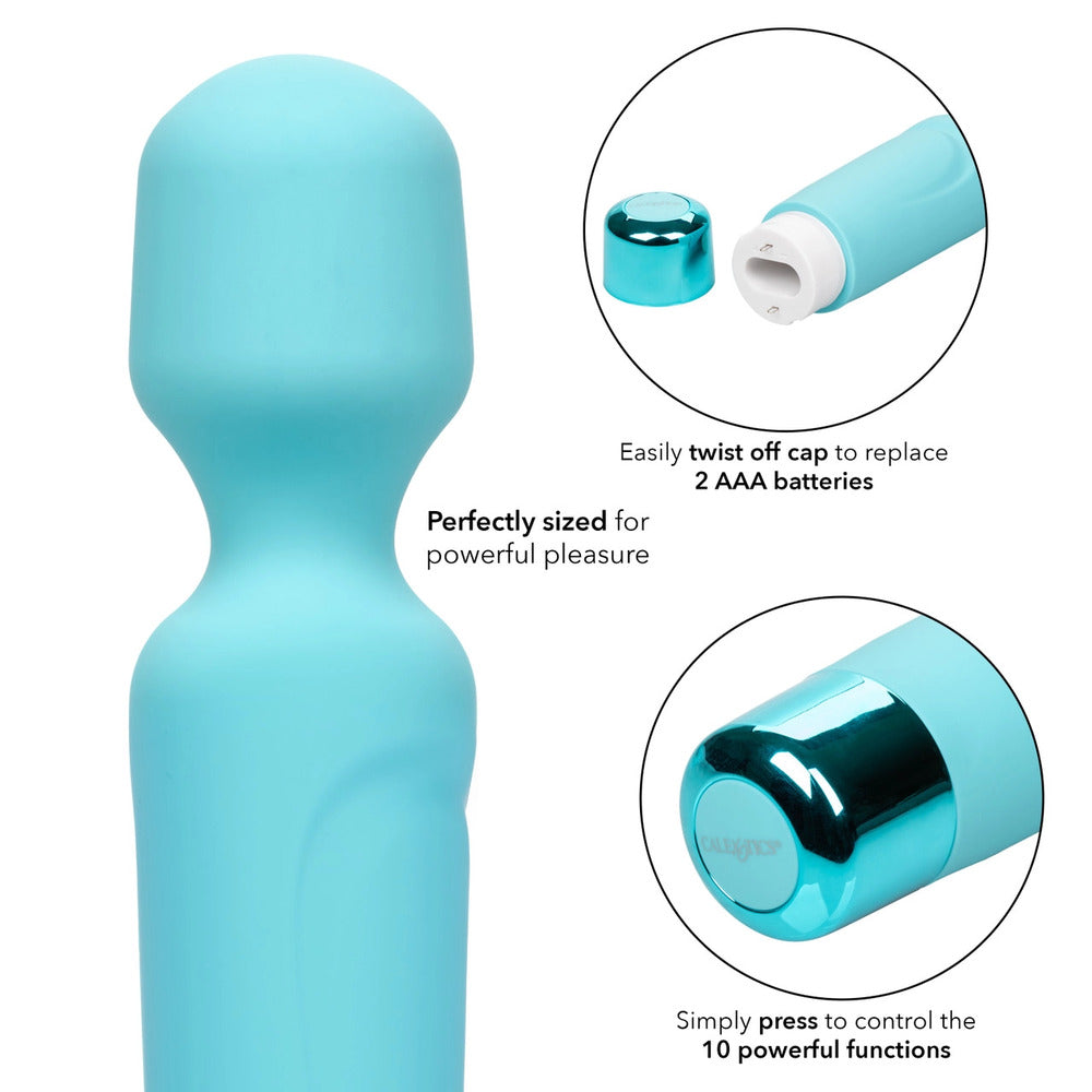 Eden Vibrant Silicone Wand Massager with Flexible Neck