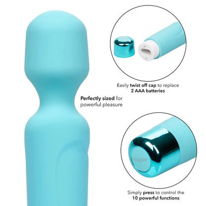 Eden Vibrant Silicone Wand Massager with Flexible Neck