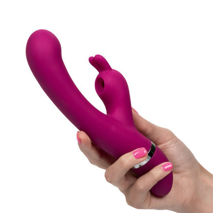 Foreplay Frenzy Purple Bunny Kisser Vibrator Dual Motors