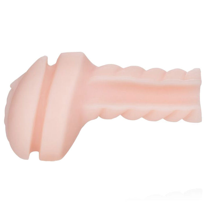 Apollo Alpha Stroker 2 Rechargeable Blue Masturbator Inside
