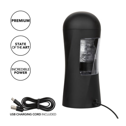 Bionic Power Black Stroker Masturbator with 7 Functions
