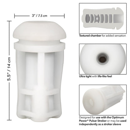 Optimum Power Pulsar Replacement Sleeve in Body-Safe TPE
