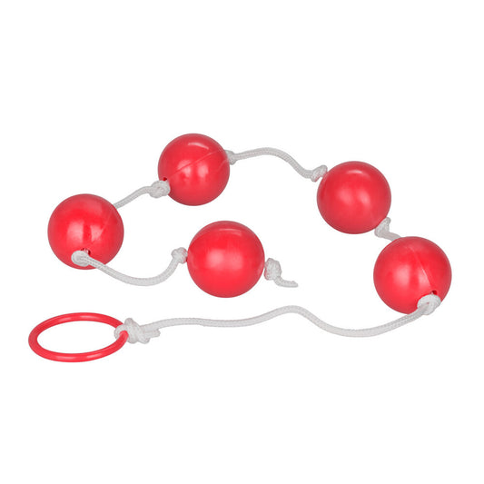 Large Pleasure Anal Beads Assorted Colours

