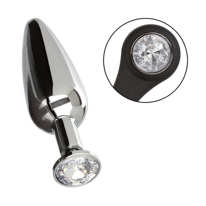 Pleasure Planet Silver Star Fucker Slim Plug and Cockring