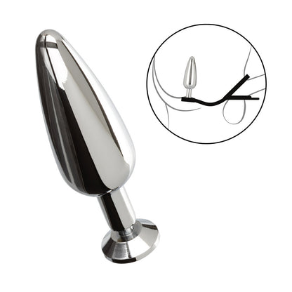 Pleasure Planet Silver Star Fucker Slim Plug and Cockring