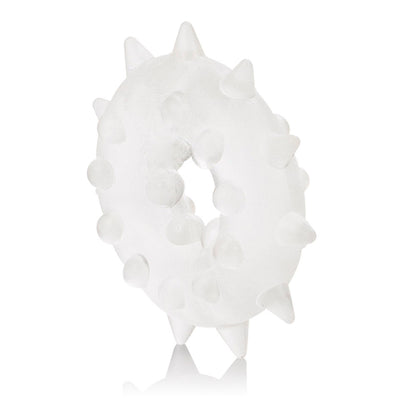 Sexagon Clear Stretchy Cock Ring Enhancer
