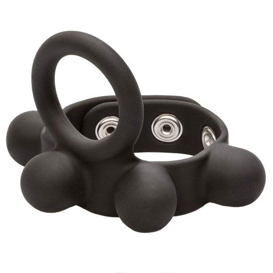 California Exotic Medium Weighted Penis Ring and Ball Stretcher

