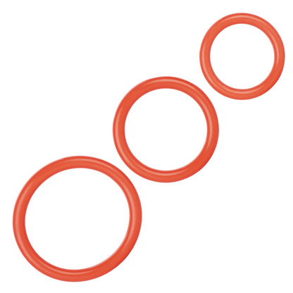 TriRings Black Set of Three Stretchy Cockrings