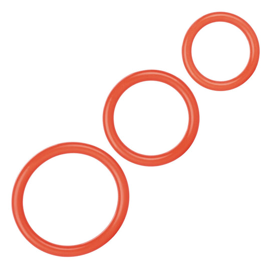 TriRings Black Set of Three Stretchy Cockrings