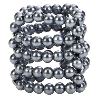 PleasureCraft Black Ultimate Stroker Beads Cock Ring