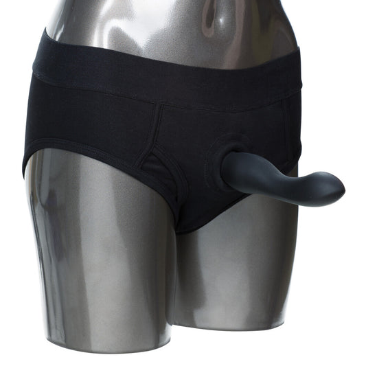 Packer Gear Black Brief Harness for Extra Small Sizes