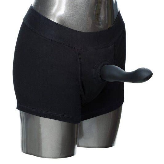 Packer Gear Black Boxer Harness for Medium to Large Sizes