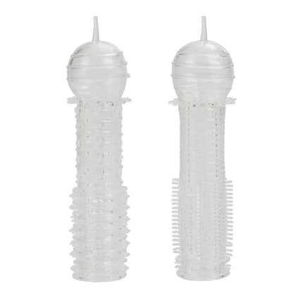 Senso Clear Super Stretchy Penis Sleeves 2 Pack