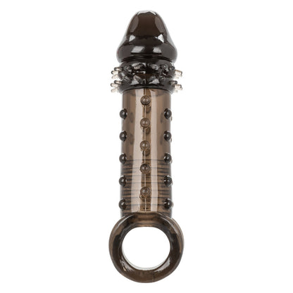 PleasurePro Clear Ultimate Stud Extender with Ribbed Chamber